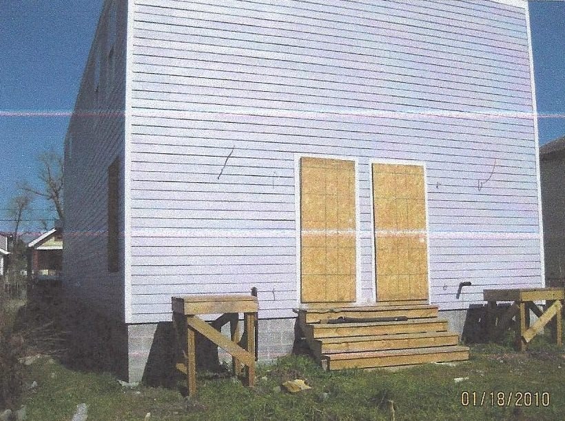 Home under construction by Advantage Design, New Orleans, 2010